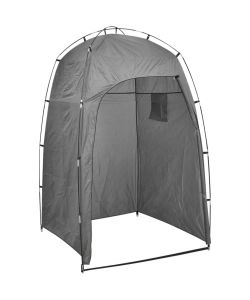 Tenda da Campeggio per Doccia WC Spogliatoio Grigio