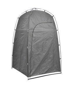 Tenda da Campeggio per Doccia WC Spogliatoio Grigio