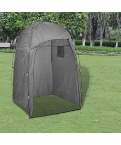 Tenda da Campeggio per Doccia WC Spogliatoio Grigio