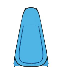 Tenda Doccia da Campeggio Apribile Blu