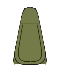 Tenda Doccia da Campeggio Apribile Verde