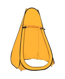 Tenda Doccia da Campeggio Apribile Gialla