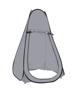 Tenda Doccia da Campeggio Apribile Grigia