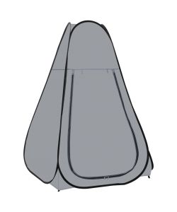 Tenda Doccia da Campeggio Apribile Grigia