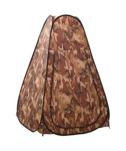 Tenda Doccia da Campeggio Apribile Mimetica