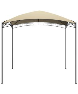 Gazebo 3x3x2,65 m Crema 180 g/m