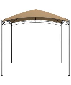 Gazebo 3x3x2,65 m Grigio Talpa 180 g/m