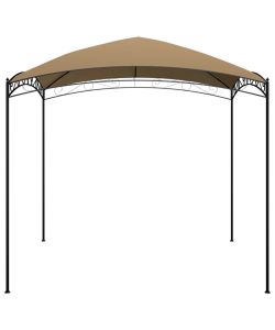 Gazebo 3x3x2,65 m Grigio Talpa 180 g/m