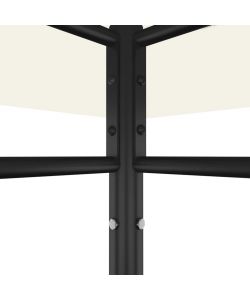 Gazebo 3x3x2,7 m Crema 180 g/m