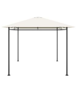 Gazebo 384x281x270 cm Crema 180 g/m