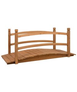 Ponte da Giardino 140x60x60 cm in Legno Massello di Abete