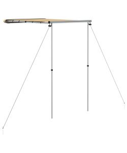 Tendalino per Camper e Roulotte 1,2x2x2,15 m Beige