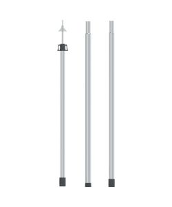 Asta Telescopica per Tenda 102-260 cm in Alluminio
