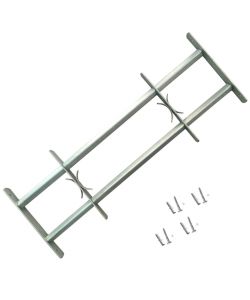 Grate per Finestre Regolabili 2 pz 1000-1500 mm