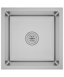 Lavello da Cucina 1 vasca in Acciaio Inox 40x40x20 cm