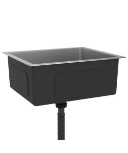 Lavello da Cucina 1 vasca in Acciaio Inox 51x44x20 cm