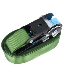 Cinghie d'Ancoraggio a Cricchetto 4 pz 800 daN 6m Verde