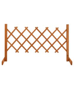 Traliccio da Giardino Arancione 120x60 cm Massello di Abete