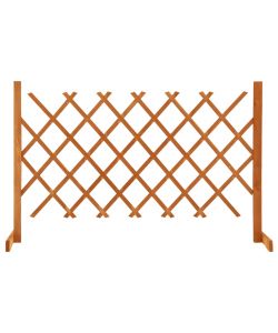 Traliccio da Giardino Arancione 120x90 cm Massello di Abete