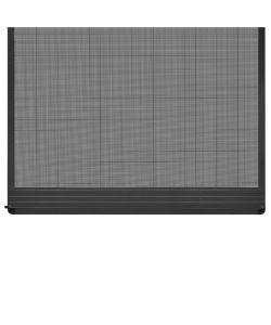 Zanzariera con Cardini per Porte Antracite 120x240 cm