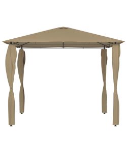 Gazebo con Montanti Rivestiti 3x3x2,6 m Talpa 160 g/mq