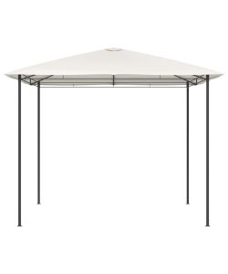 Gazebo 3x3x2,6 m Crema 160 g/m