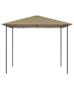 Gazebo 3x3x2,6 m Grigio Talpa 160 g/m