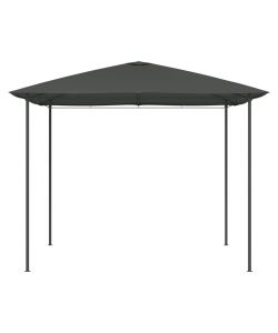 Gazebo 3x3x2,6 m Antracite 160 g/m