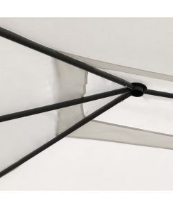Gazebo 3x4x2,6 m Crema 160 g/m