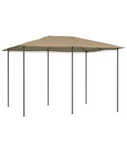 Gazebo 3x4x2,6 m Grigio Talpa 160 g/m