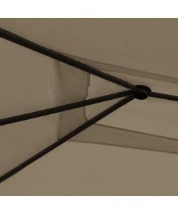 Gazebo 3x4x2,6 m Grigio Talpa 160 g/m