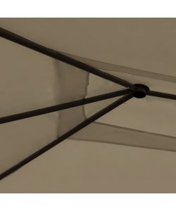 Gazebo con Montanti Rivestiti 3x6x2,6 m Talpa 160 g/mq