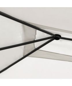 Gazebo 3x6x2,6 m Crema 160 g/m
