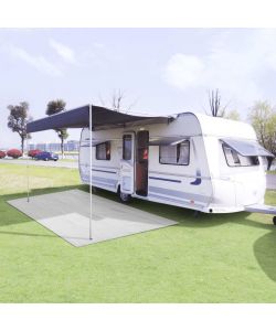 Tappeto da Tenda 100x500 cm Bianco