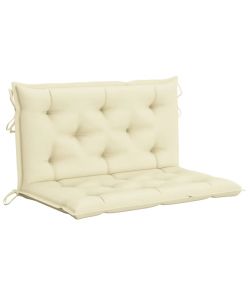 Cuscino per Dondolo Bianco Crema 100 cm in Tessuto