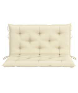 Cuscino per Dondolo Bianco Crema 100 cm in Tessuto