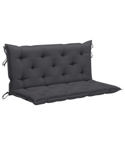 Cuscino per Dondolo Antracite 120 cm in Tessuto
