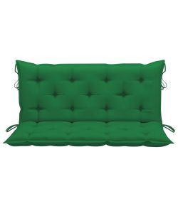 Cuscino per Dondolo Verde 120 cm in Tessuto