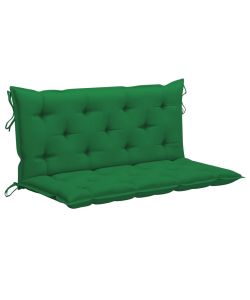 Cuscino per Dondolo Verde 120 cm in Tessuto