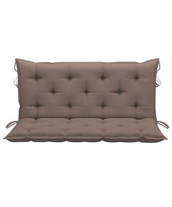 Cuscino per Dondolo Grigio Talpa 120 cm in Tessuto
