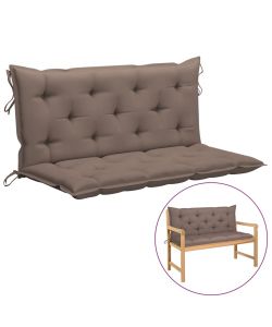Cuscino per Dondolo Grigio Talpa 120 cm in Tessuto