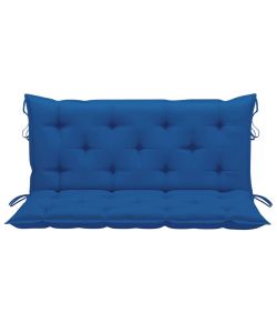 Cuscino per Dondolo Blu 120 cm in Tessuto
