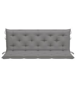 Cuscino per Dondolo Grigio 150 cm in Tessuto