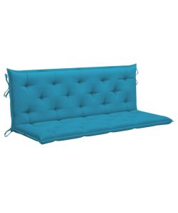 Cuscino per Dondolo Azzurro 150 cm in Tessuto