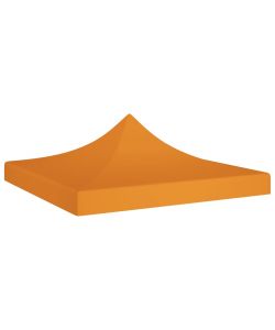 Tetto per Tendone per Feste 3x3 m Arancione 270 g/mq