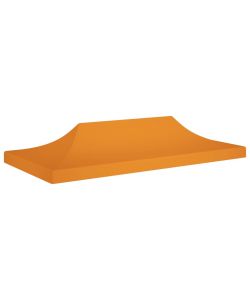 Tetto per Tendone per Feste 6x3 m Arancione 270 g/mq