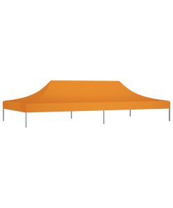 Tetto per Tendone per Feste 6x3 m Arancione 270 g/mq