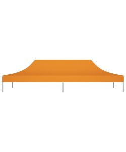Tetto per Tendone per Feste 6x3 m Arancione 270 g/mq