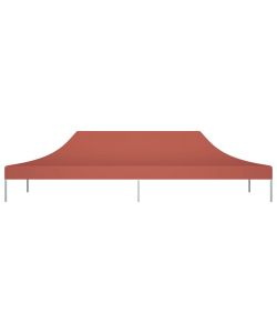 Tetto per Tendone per Feste 6x3 m Terracotta 270 g/m
