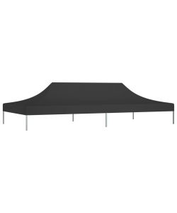 Tetto per Tendone per Feste 6x3 m Nero 270 g/mq